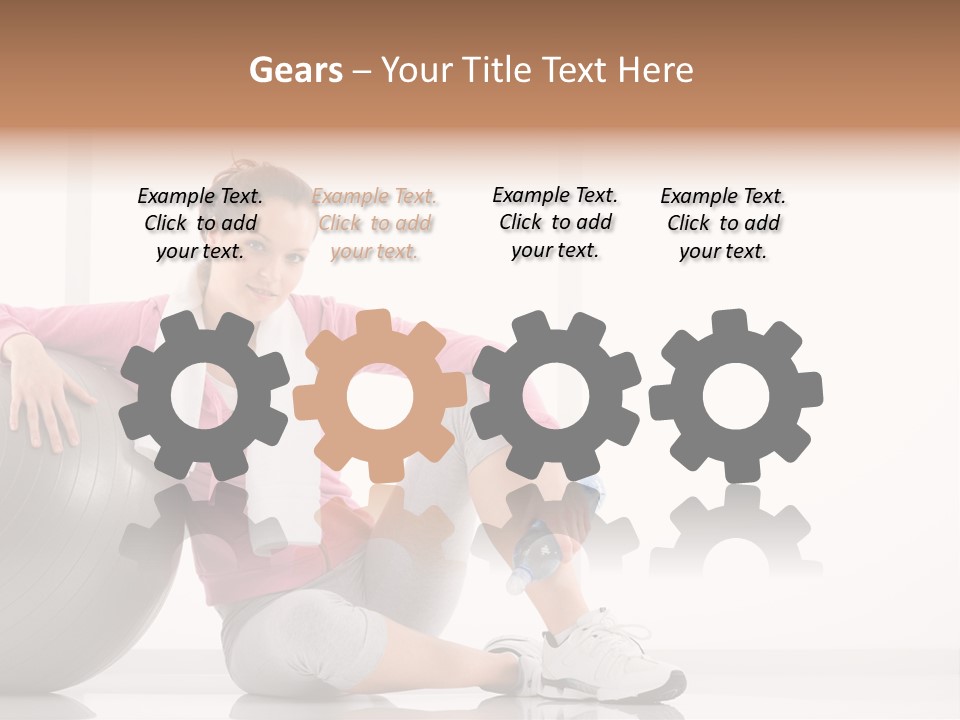 Sport Healthy Smiling PowerPoint Template