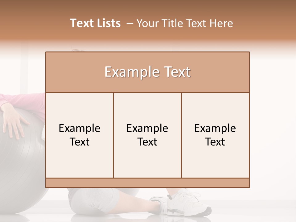 Sport Healthy Smiling PowerPoint Template