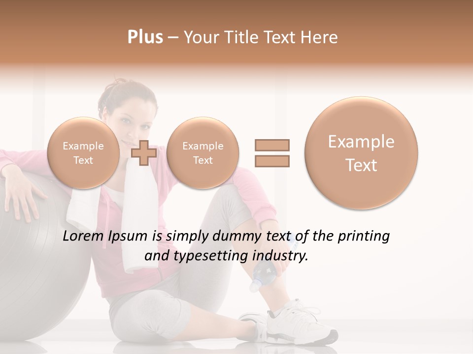 Sport Healthy Smiling PowerPoint Template