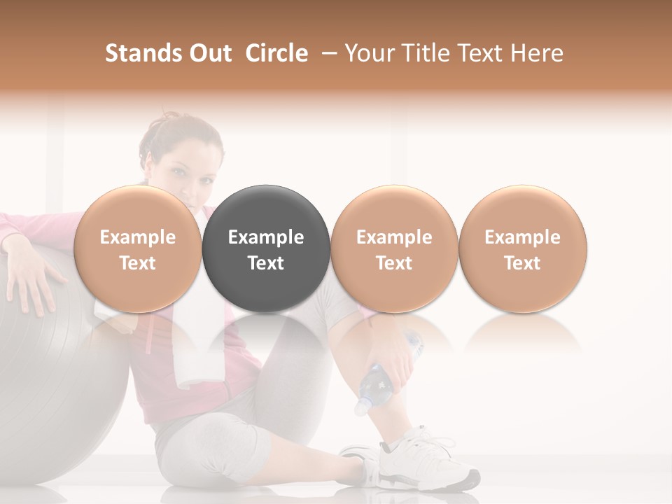 Sport Healthy Smiling PowerPoint Template