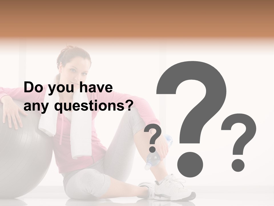 Sport Healthy Smiling PowerPoint Template