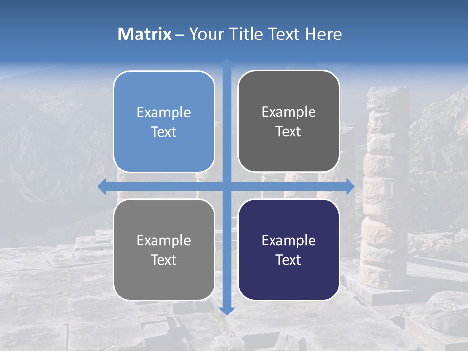 Rocky Site Monument PowerPoint Template