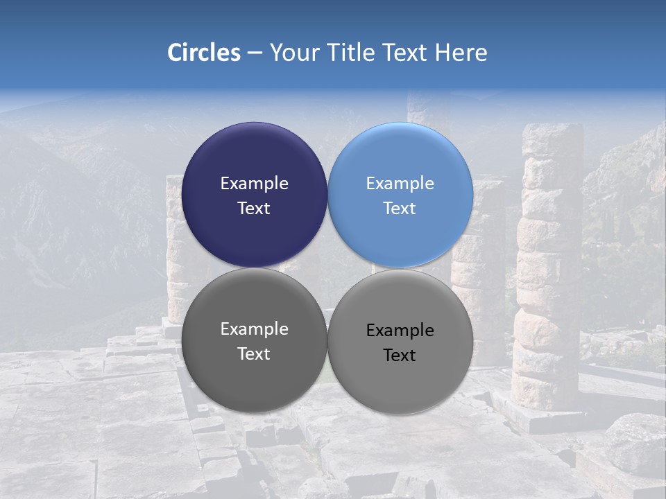 Rocky Site Monument PowerPoint Template