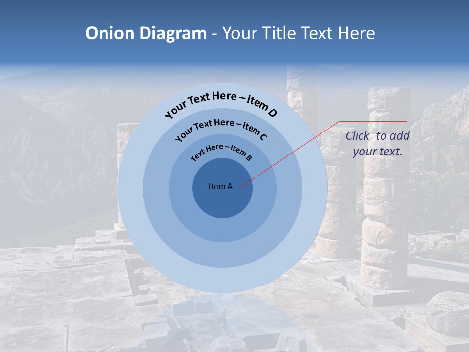 Rocky Site Monument PowerPoint Template