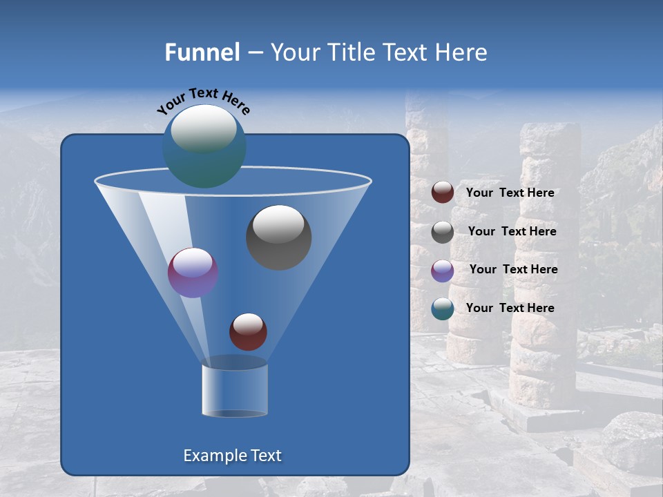 Rocky Site Monument PowerPoint Template