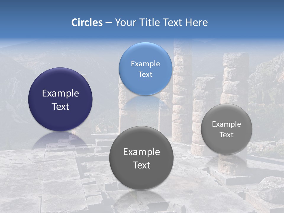 Rocky Site Monument PowerPoint Template