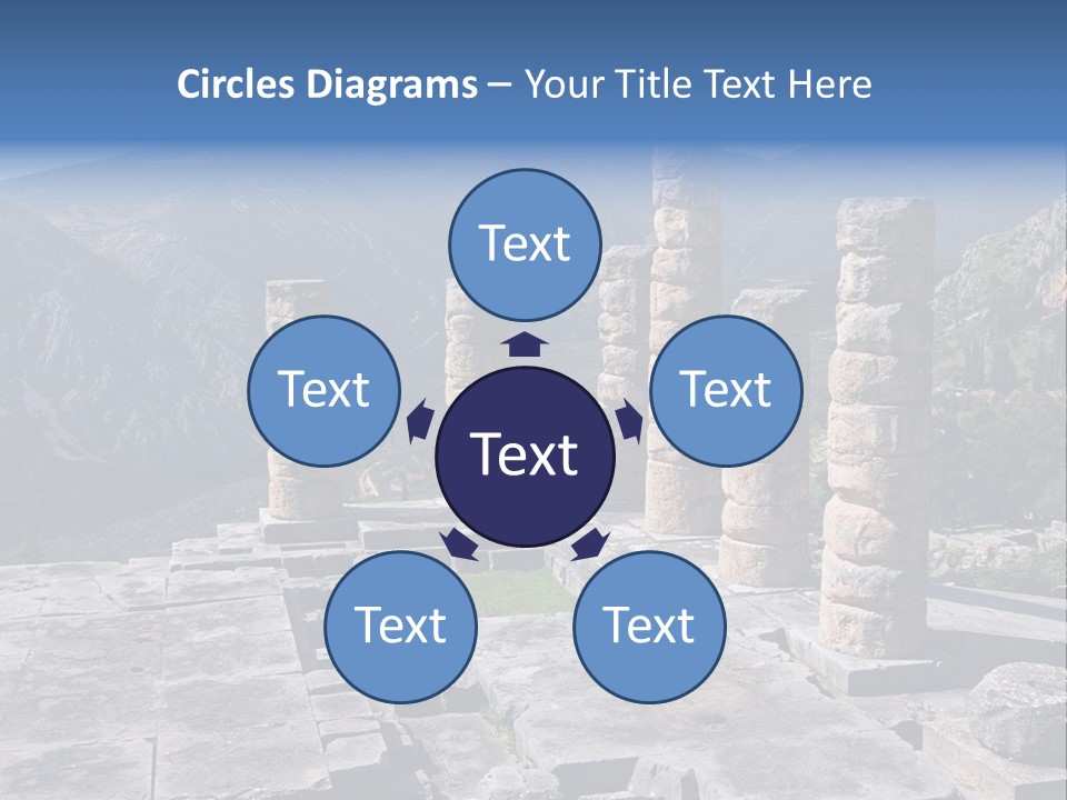 Rocky Site Monument PowerPoint Template