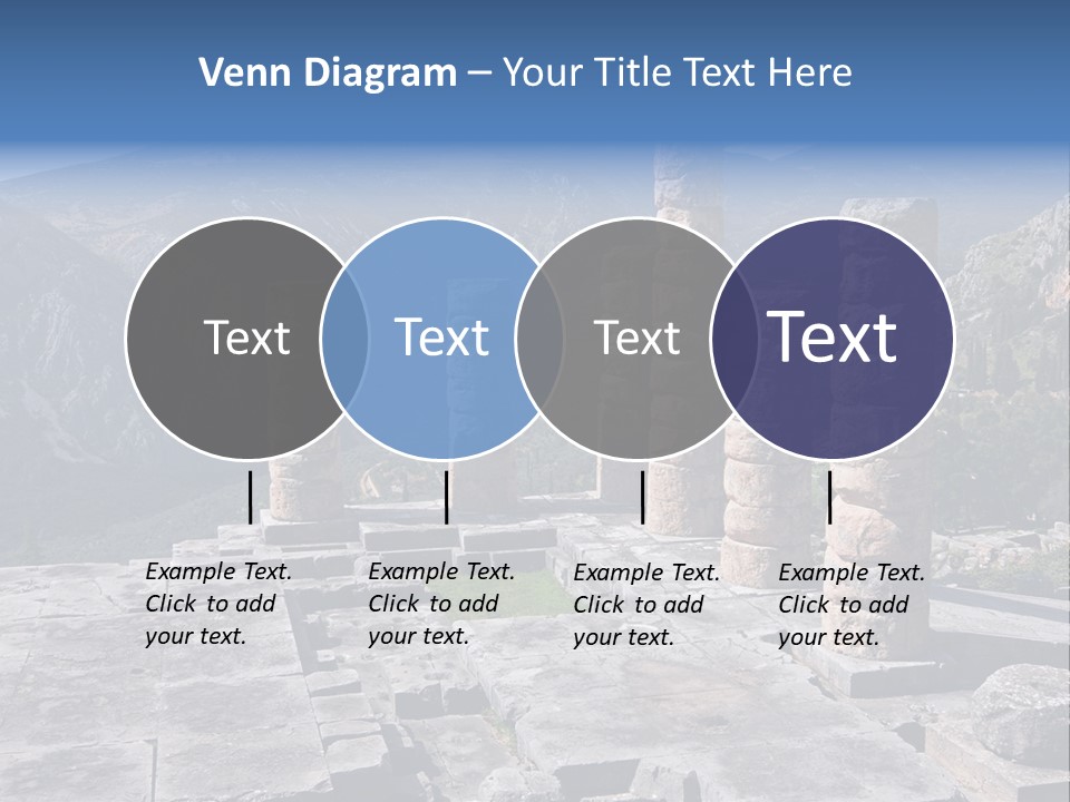 Rocky Site Monument PowerPoint Template