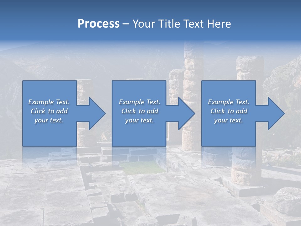 Rocky Site Monument PowerPoint Template