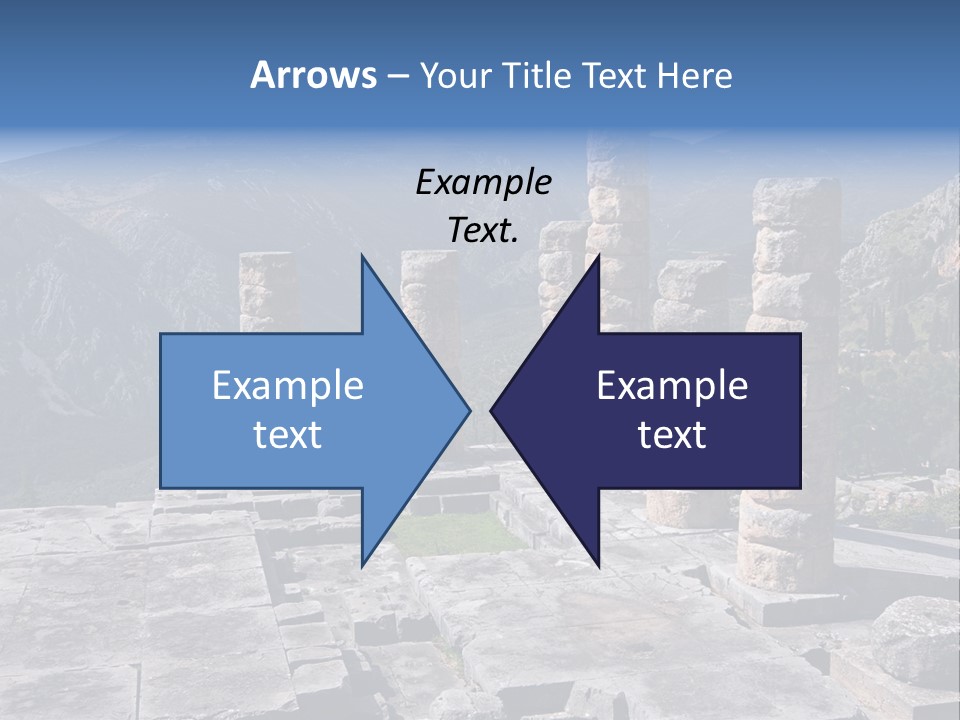 Rocky Site Monument PowerPoint Template