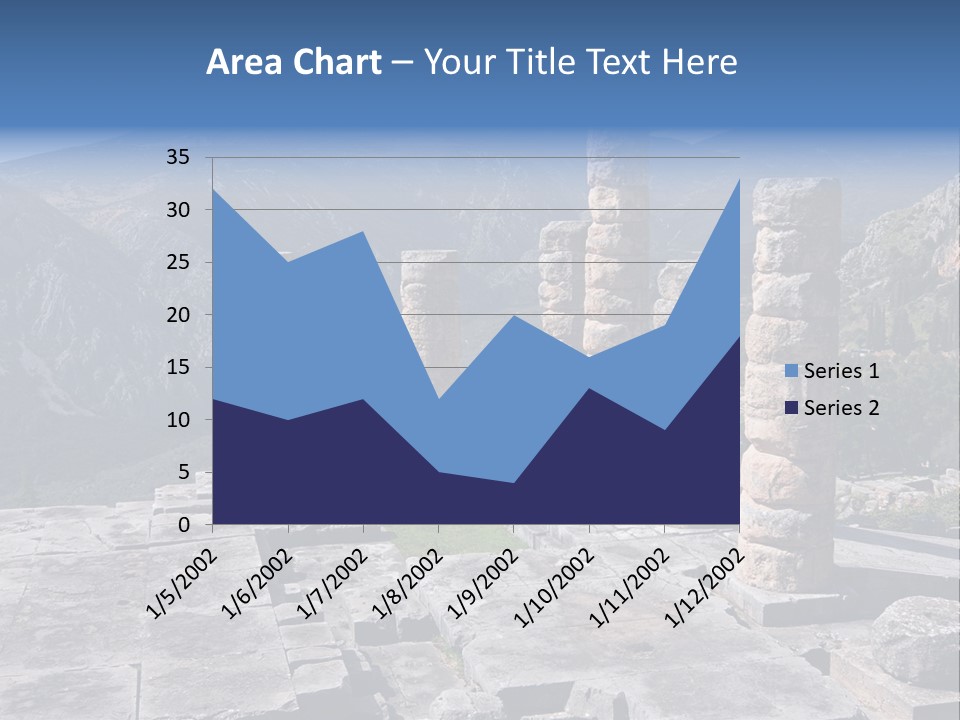 Rocky Site Monument PowerPoint Template