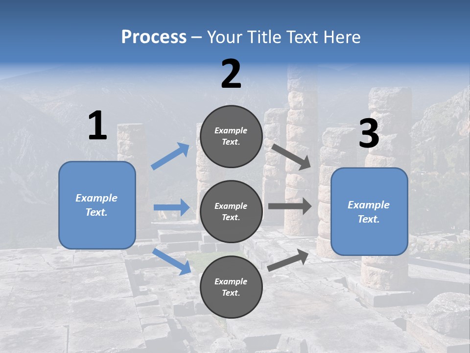 Rocky Site Monument PowerPoint Template