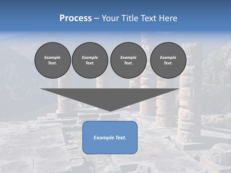 Rocky Site Monument PowerPoint Template