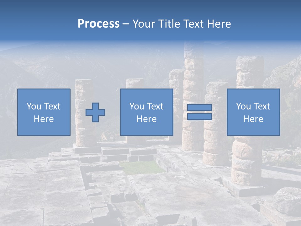 Rocky Site Monument PowerPoint Template