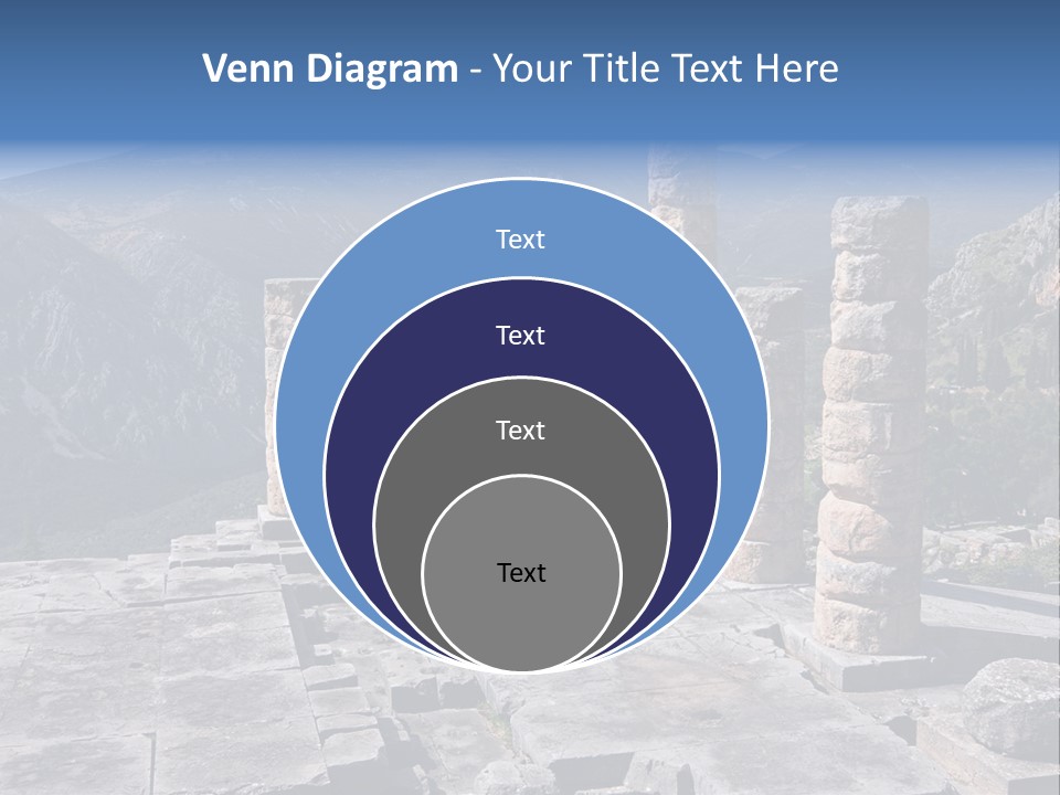 Rocky Site Monument PowerPoint Template