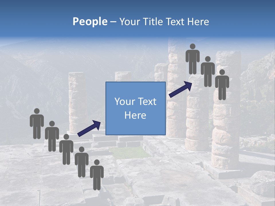 Rocky Site Monument PowerPoint Template