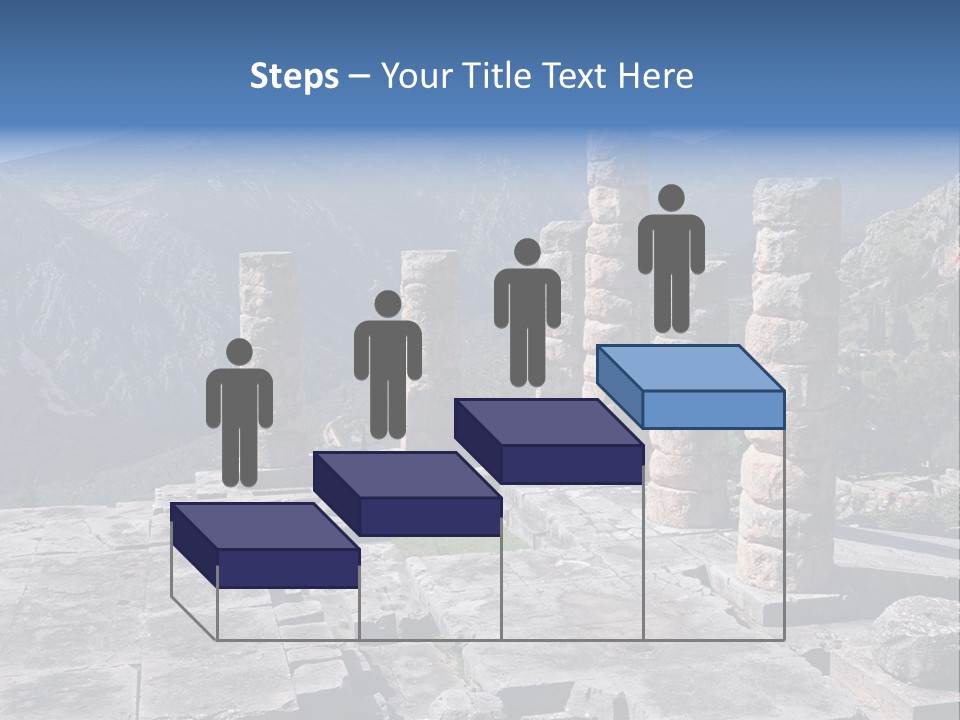 Rocky Site Monument PowerPoint Template
