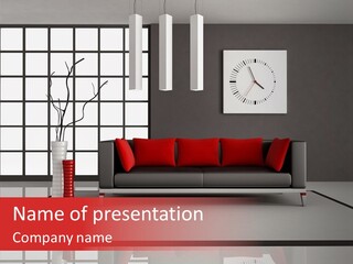 Relax Home Lounge PowerPoint Template