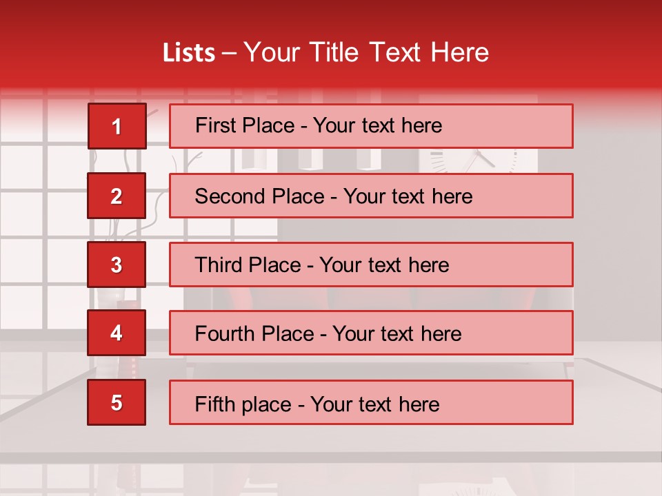 Relax Home Lounge PowerPoint Template