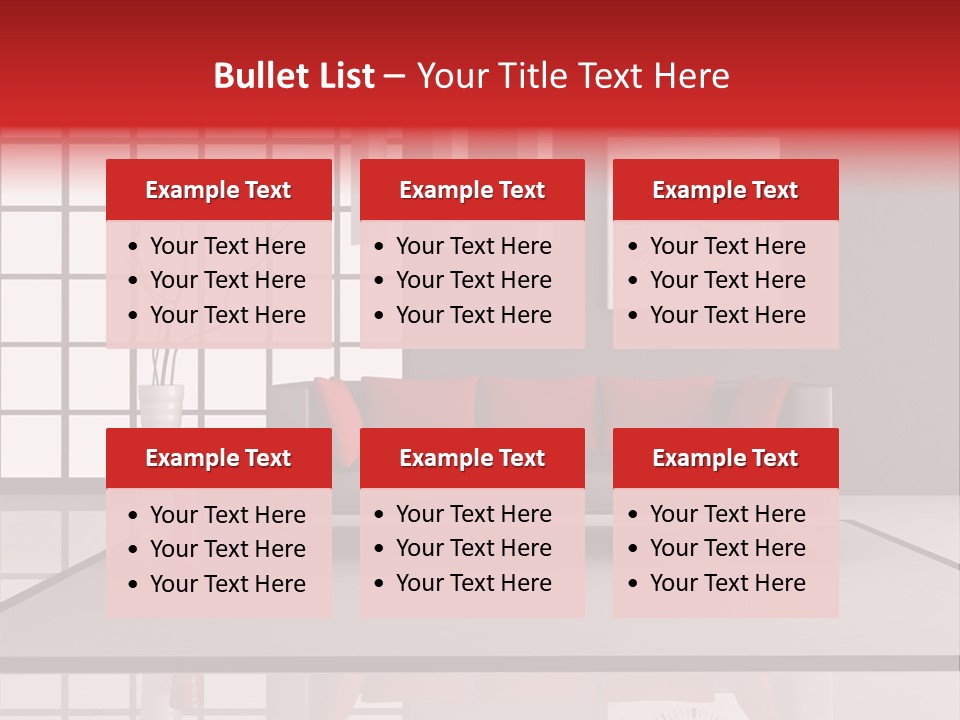 Relax Home Lounge PowerPoint Template