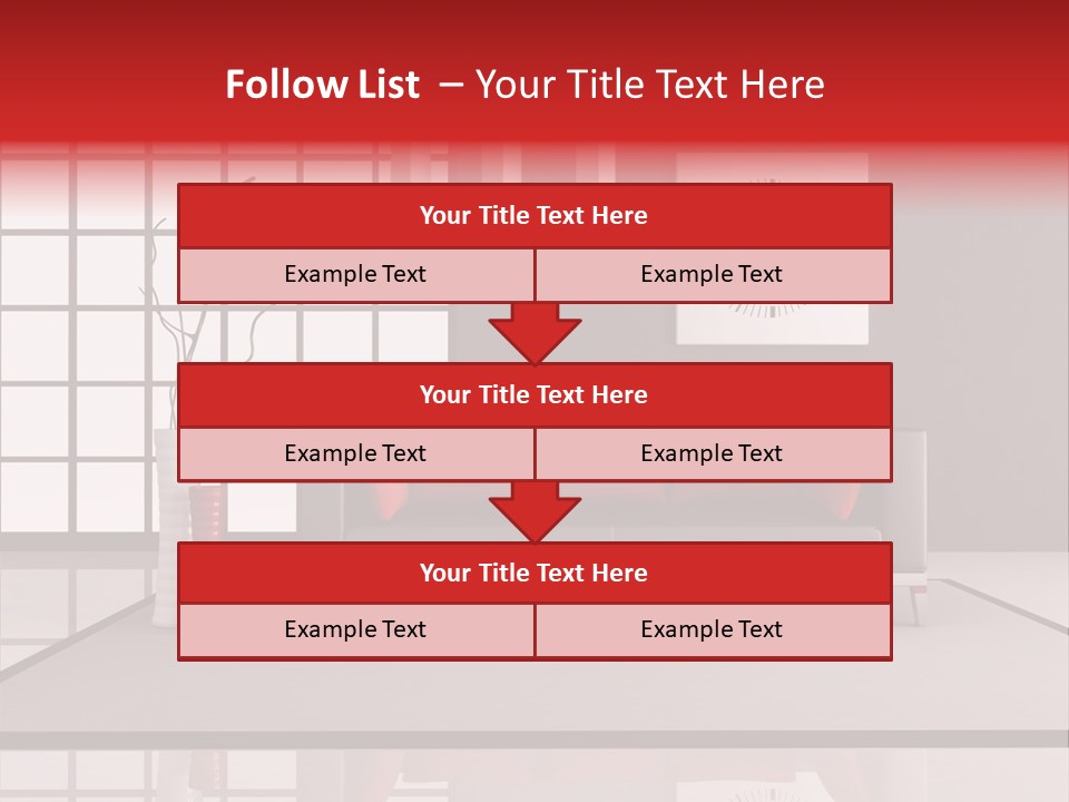 Relax Home Lounge PowerPoint Template