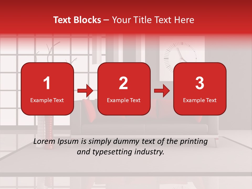 Relax Home Lounge PowerPoint Template