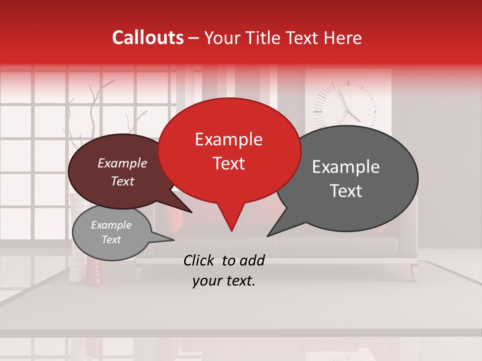 Relax Home Lounge PowerPoint Template