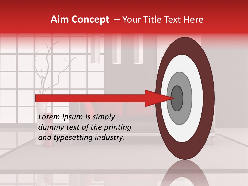 Relax Home Lounge PowerPoint Template