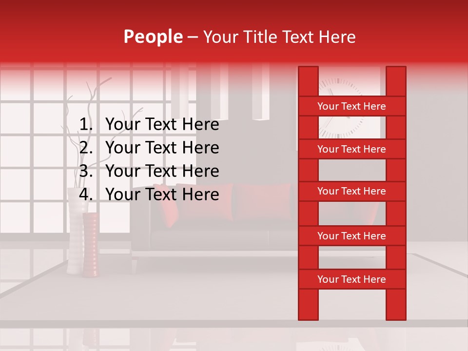Relax Home Lounge PowerPoint Template