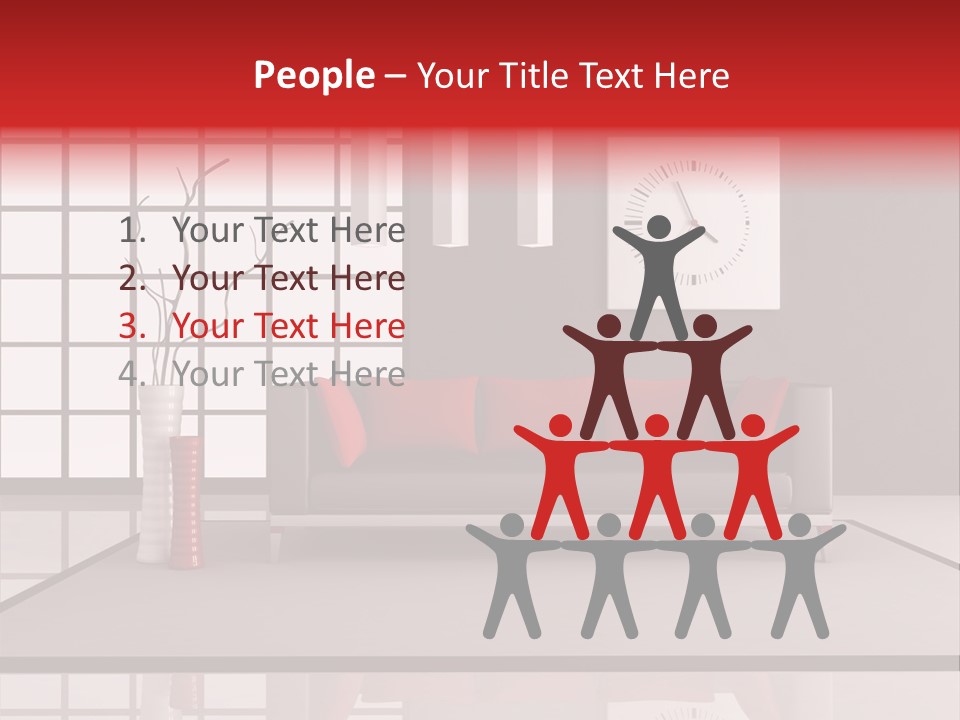 Relax Home Lounge PowerPoint Template