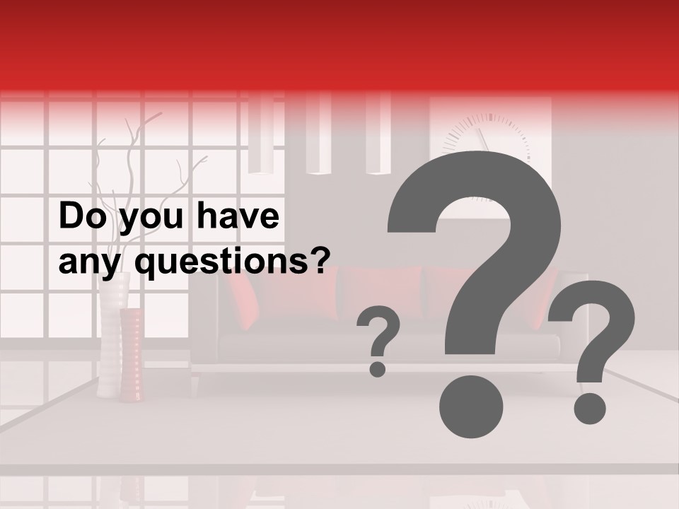 Relax Home Lounge PowerPoint Template