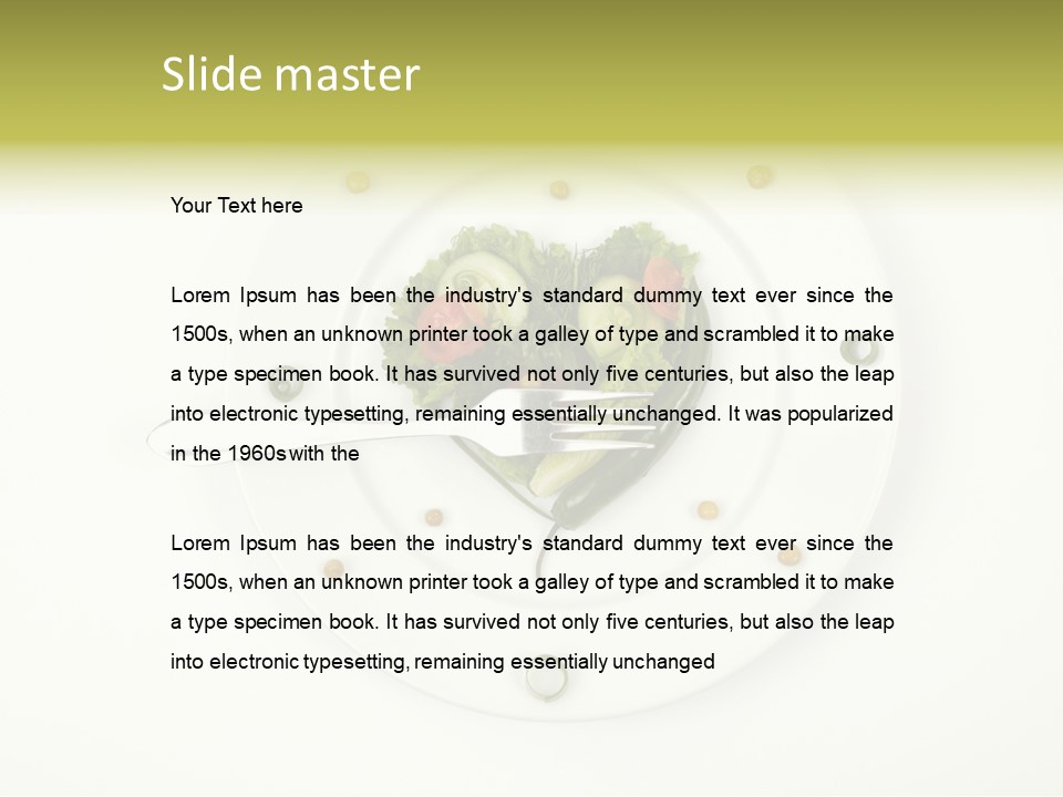 Onions Meal Nutrition PowerPoint Template