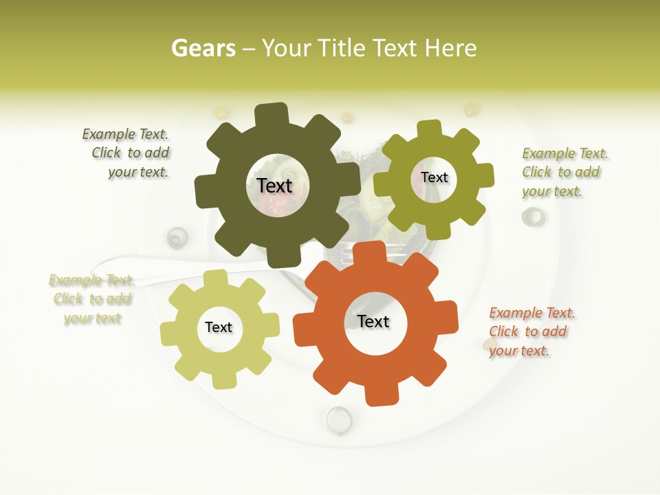 Onions Meal Nutrition PowerPoint Template