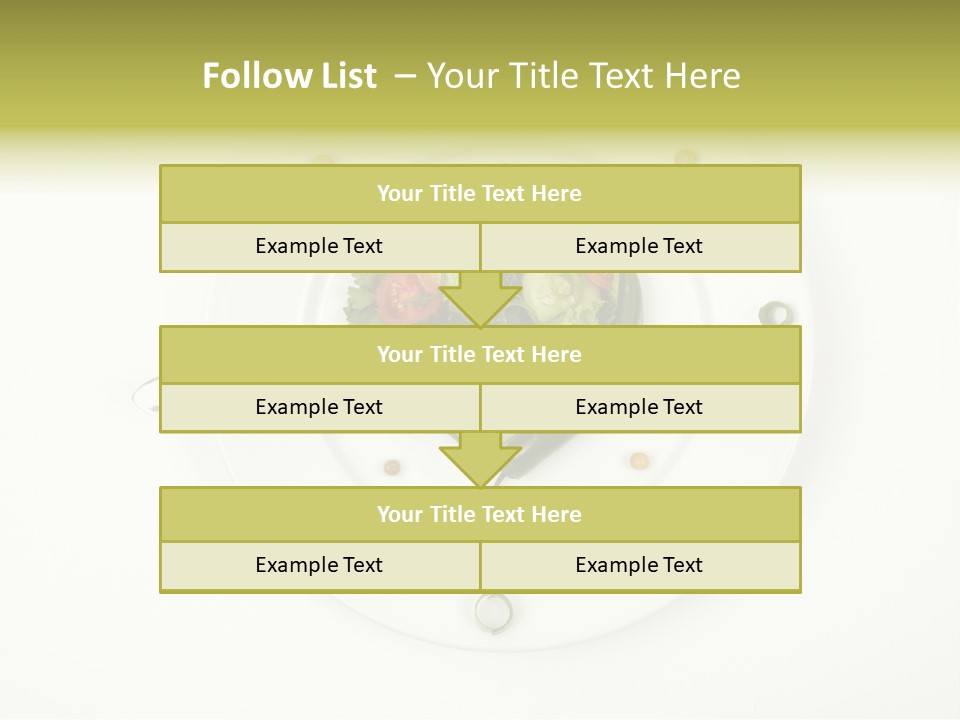 Onions Meal Nutrition PowerPoint Template