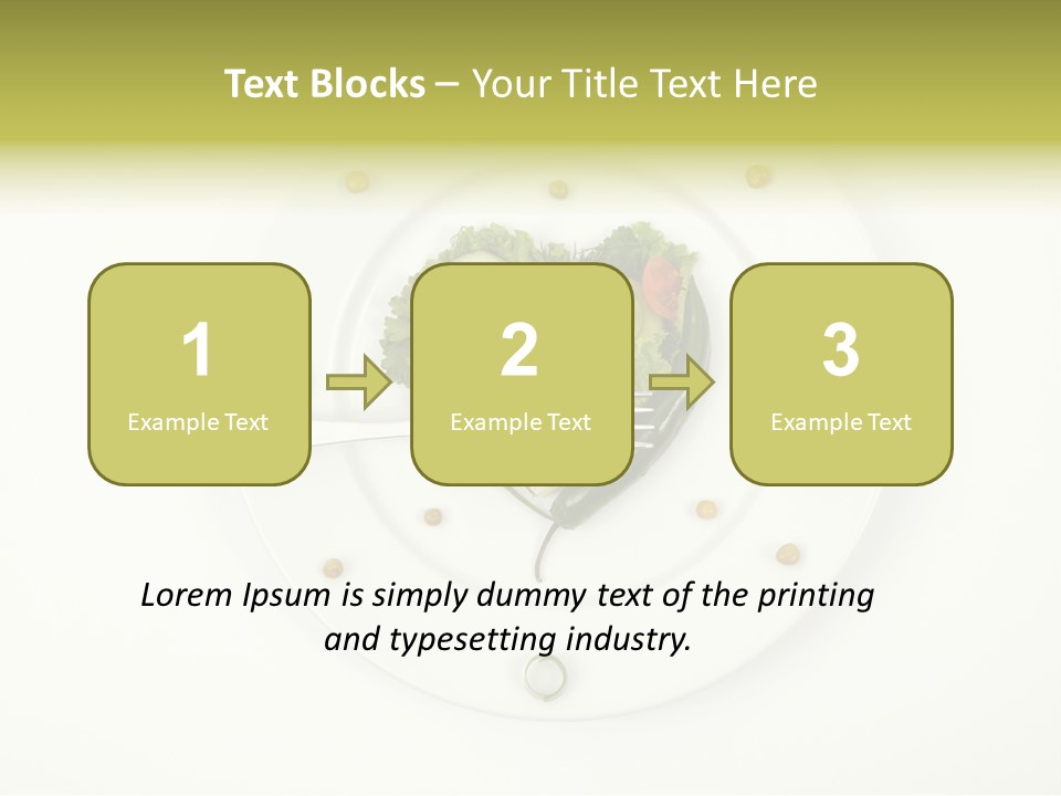 Onions Meal Nutrition PowerPoint Template