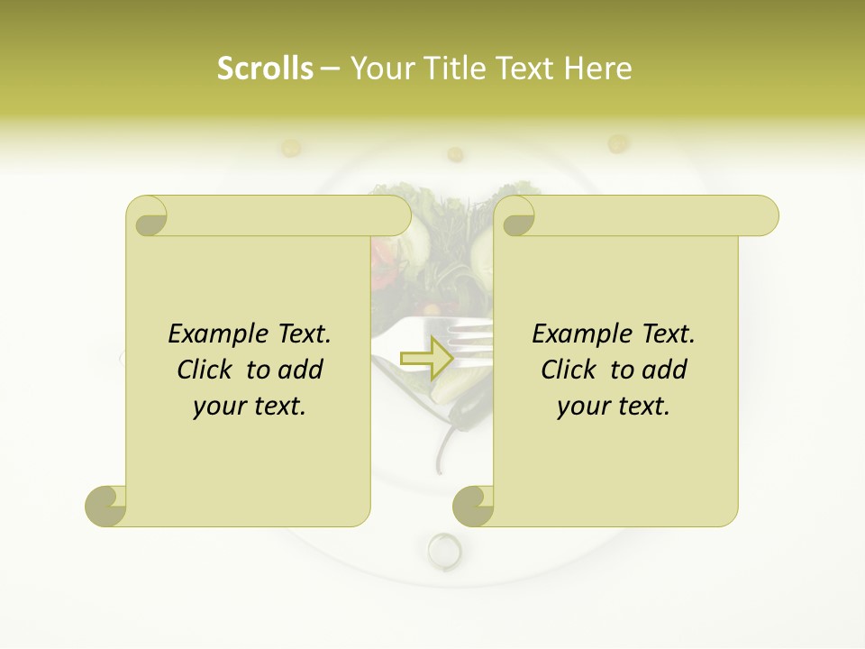 Onions Meal Nutrition PowerPoint Template