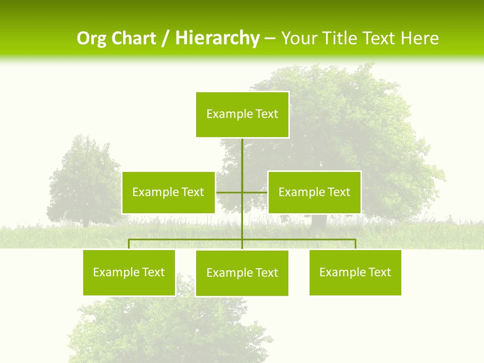 Isolated Leafy Summer PowerPoint Template
