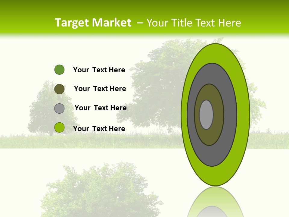 Isolated Leafy Summer PowerPoint Template