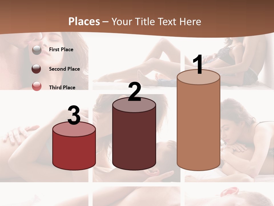 Woman Erotic Family PowerPoint Template