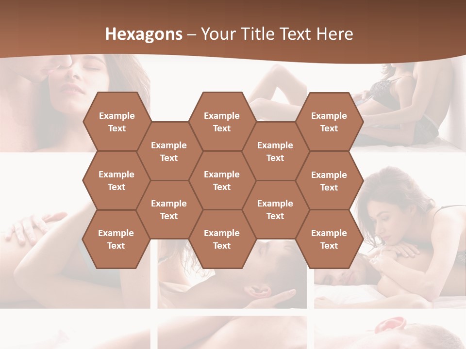 Woman Erotic Family PowerPoint Template