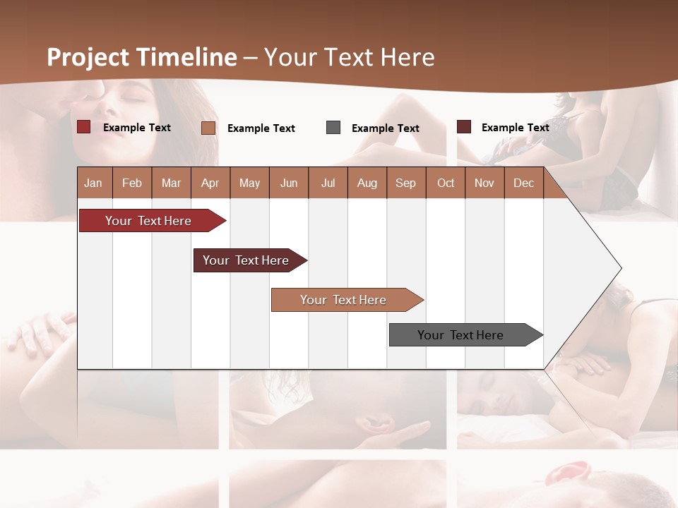 Woman Erotic Family PowerPoint Template