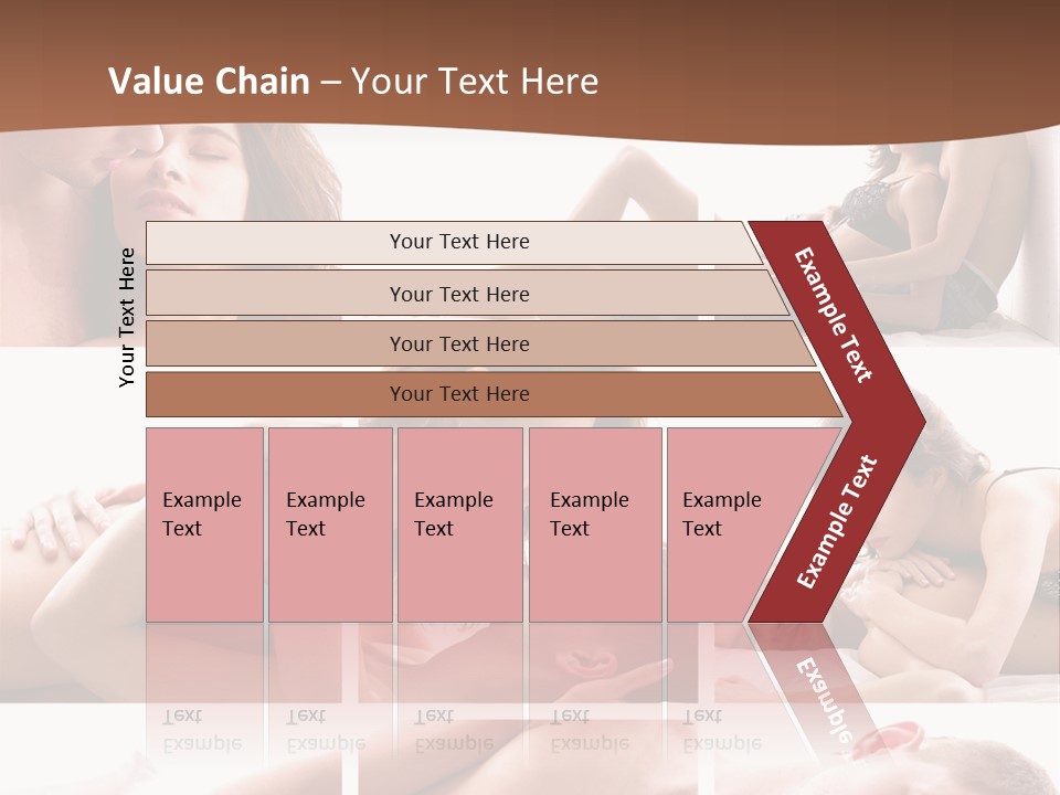 Woman Erotic Family PowerPoint Template