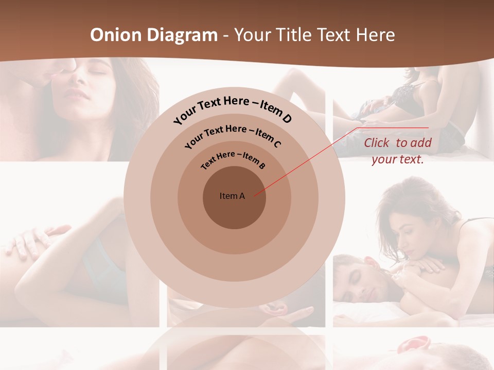 Woman Erotic Family PowerPoint Template