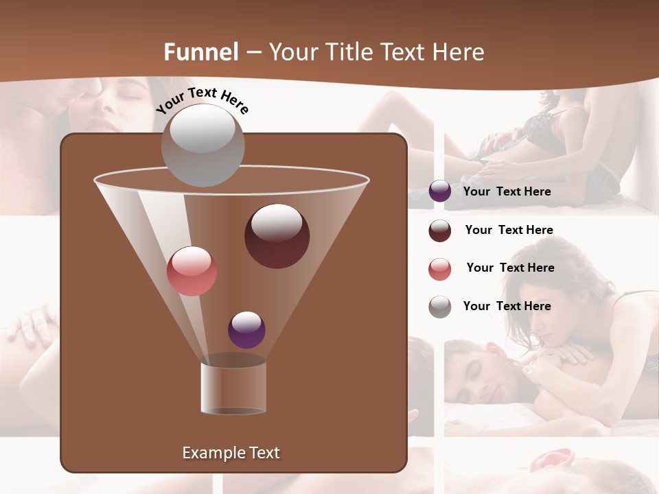 Woman Erotic Family PowerPoint Template