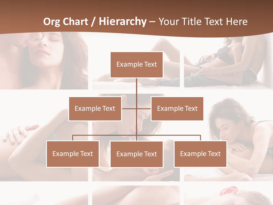 Woman Erotic Family PowerPoint Template