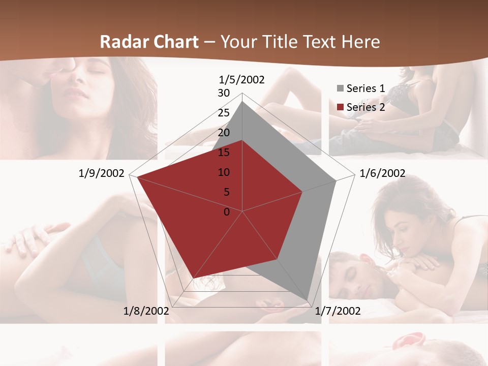 Woman Erotic Family PowerPoint Template