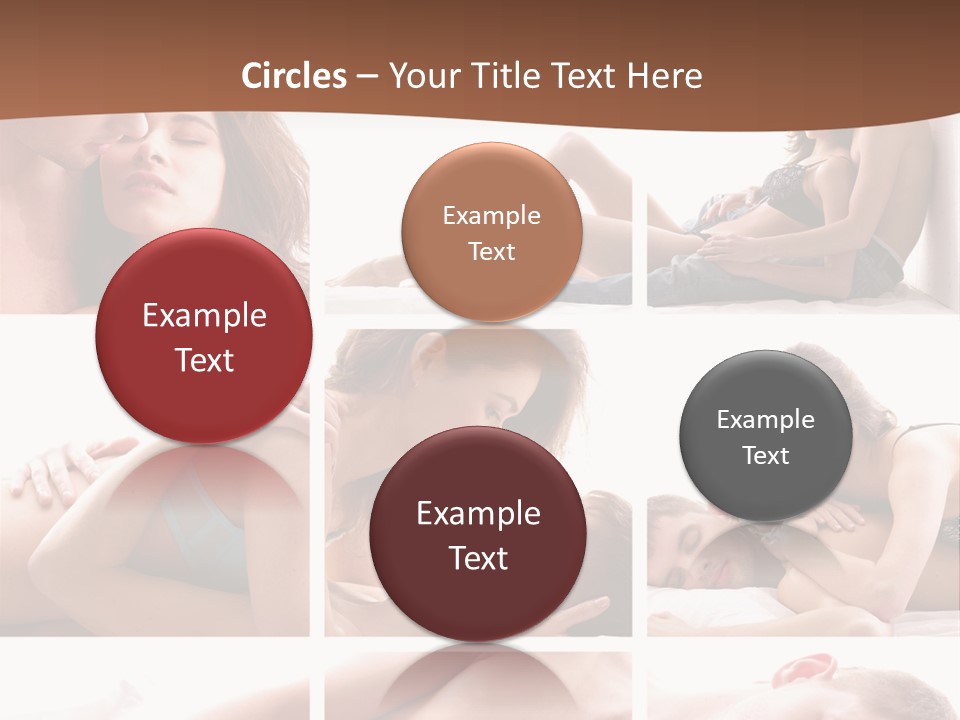 Woman Erotic Family PowerPoint Template