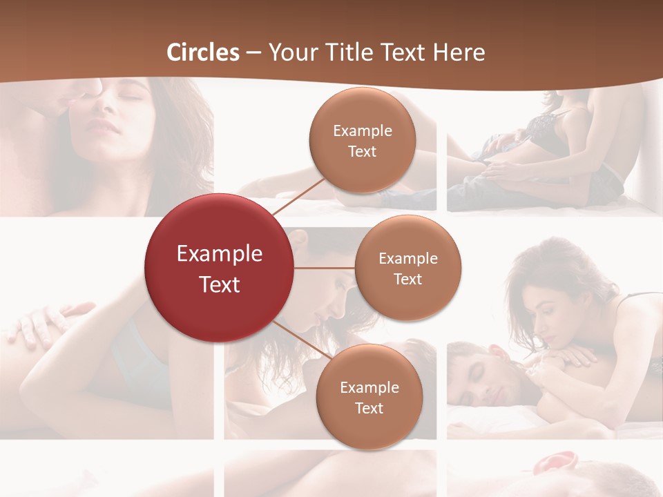 Woman Erotic Family PowerPoint Template