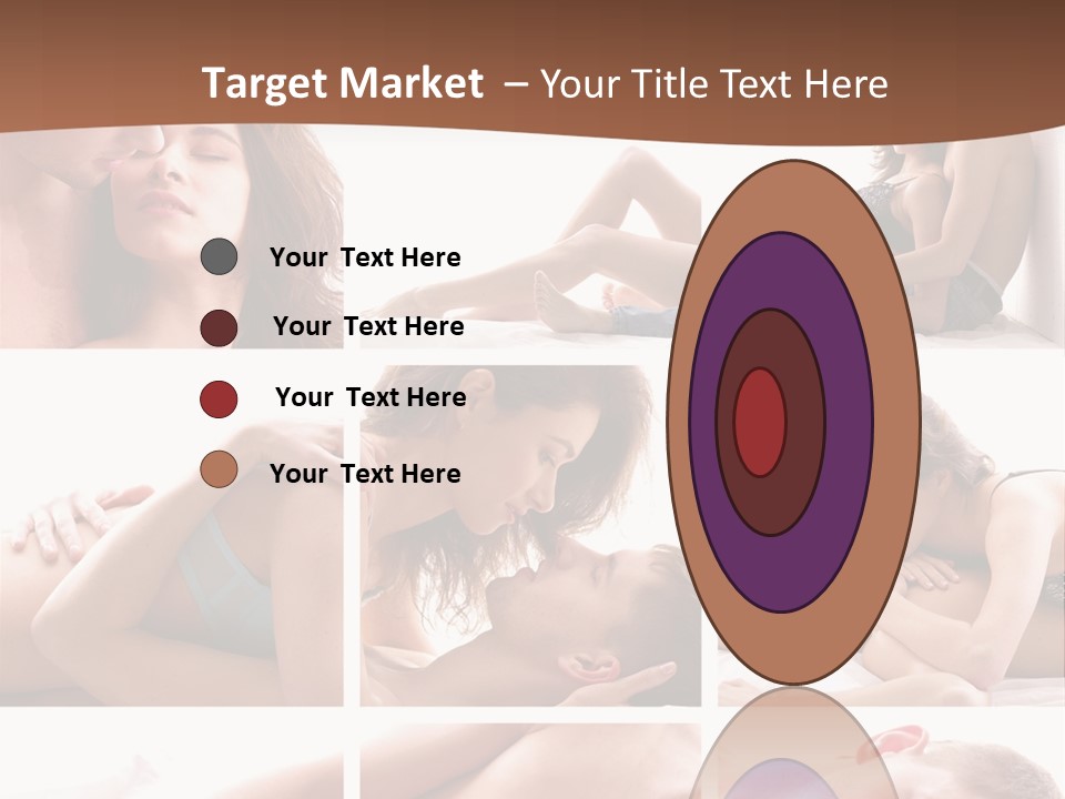 Woman Erotic Family PowerPoint Template