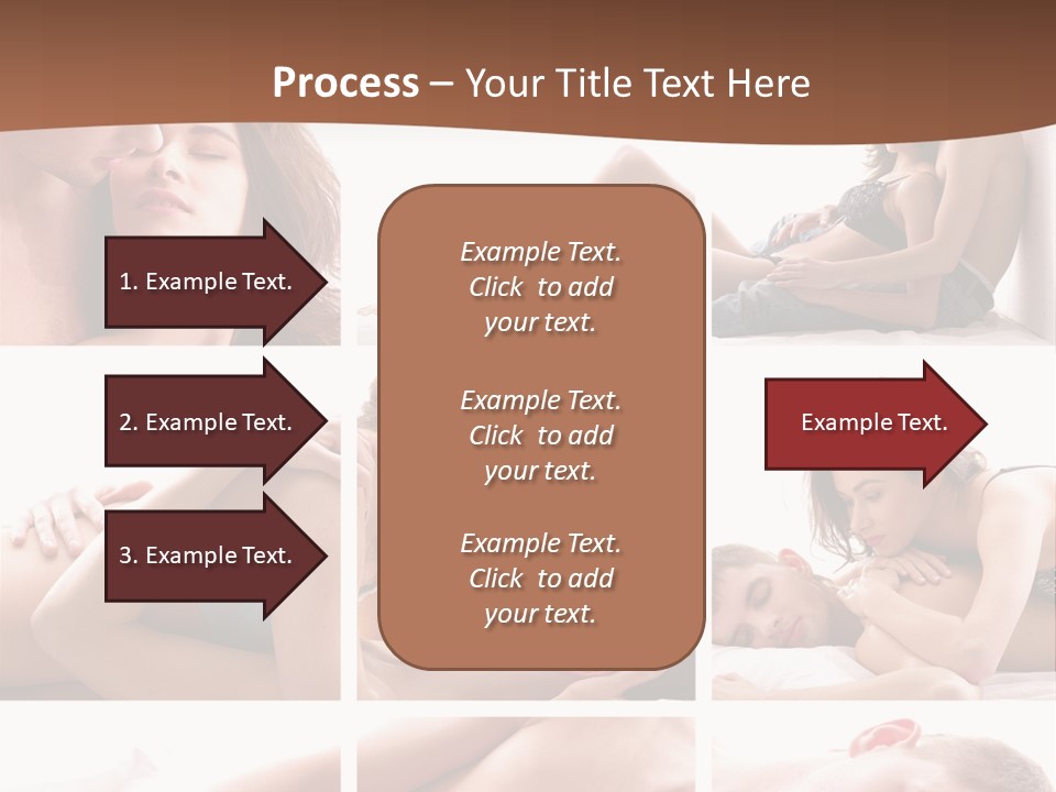 Woman Erotic Family PowerPoint Template